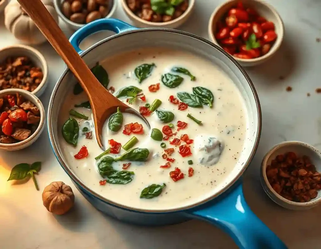 creamy garlic sauce recipe